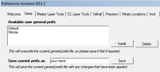 Preferences Assistant-Users