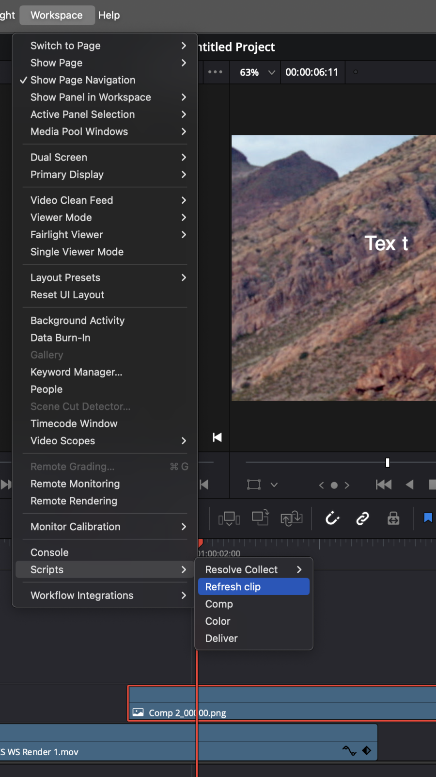 Davinci Resolve scripts – Niwa